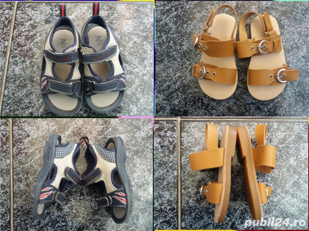 sandale zara,piele naturala,23,24