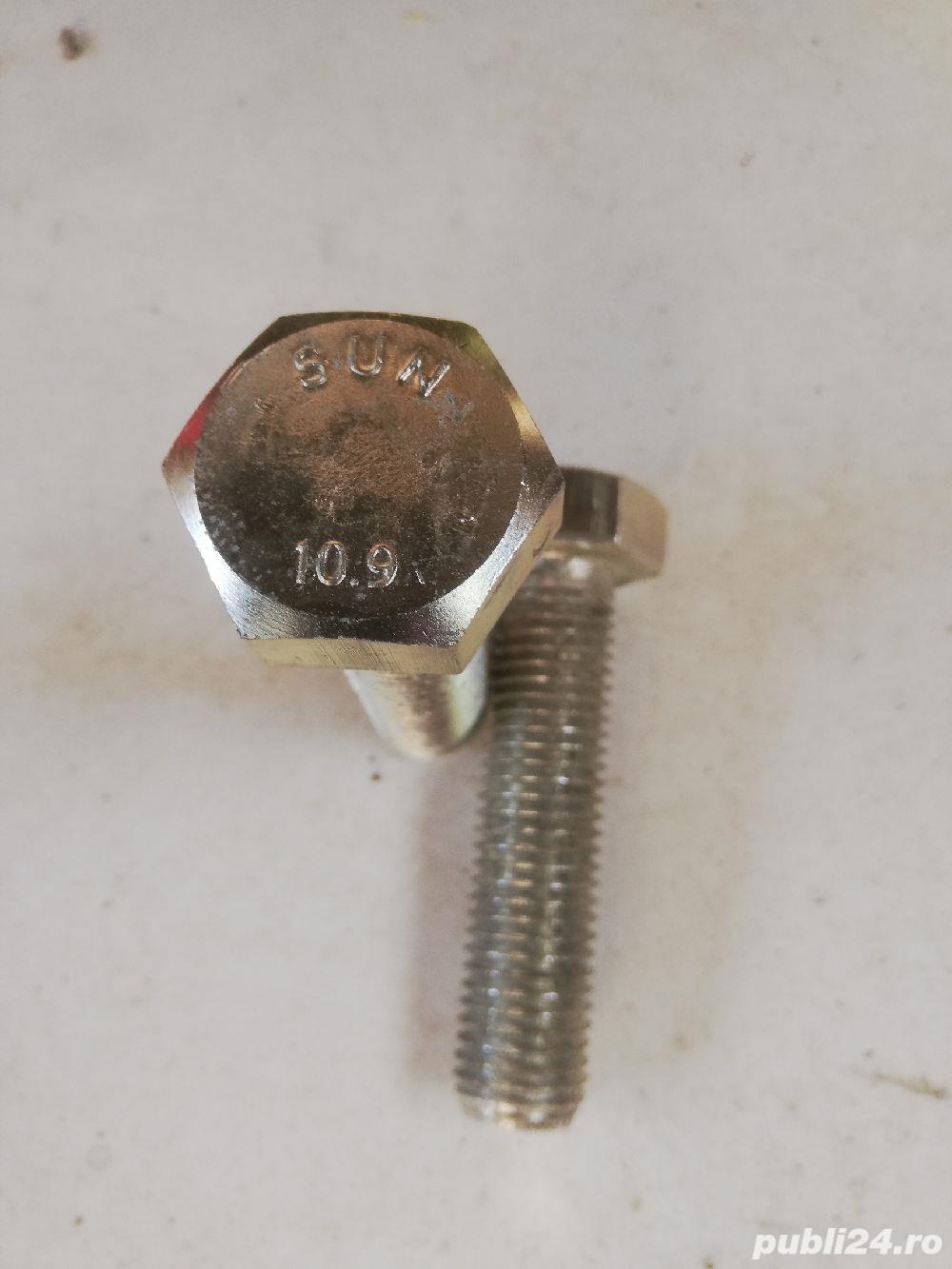 Șuruburi cap hexagonal M 24/100 mm