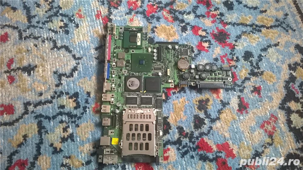 Placa de baza perfect functionala cu procesor 2.2 ghz HP COMPAQ EVO N800W