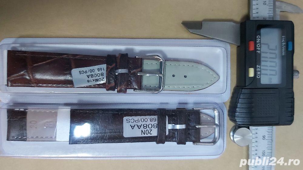 Curele Ceas din Piele 18-20-22-24 mm