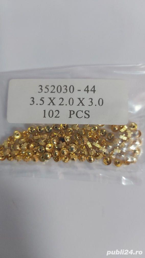 Repere si coronite ceas argintii si galbene