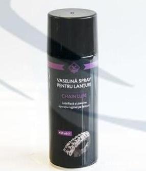 Spray Vaselina pentru Lanturi motociclete, biciclete, etc. in magazinul de piese auto din Otopeni.
