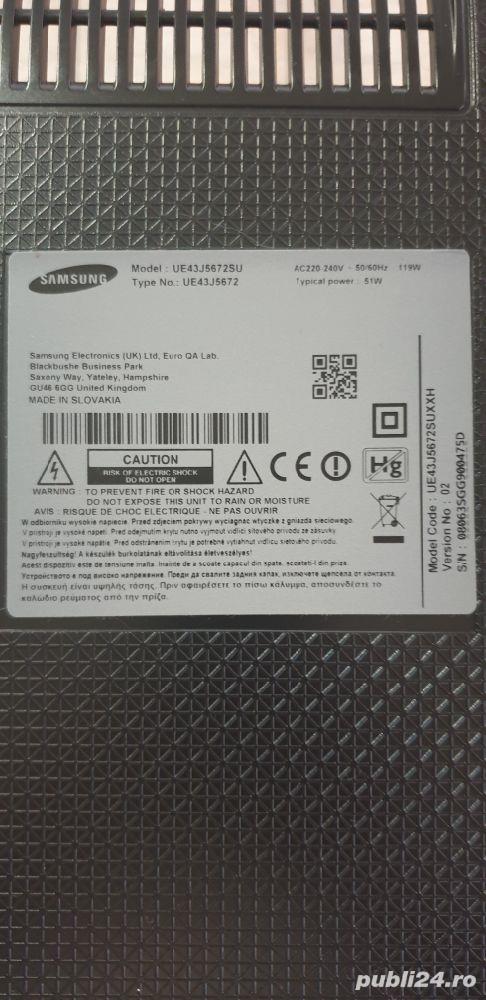 Dezmembrez Smart tv Samsung ue43j5672su cu display spart 