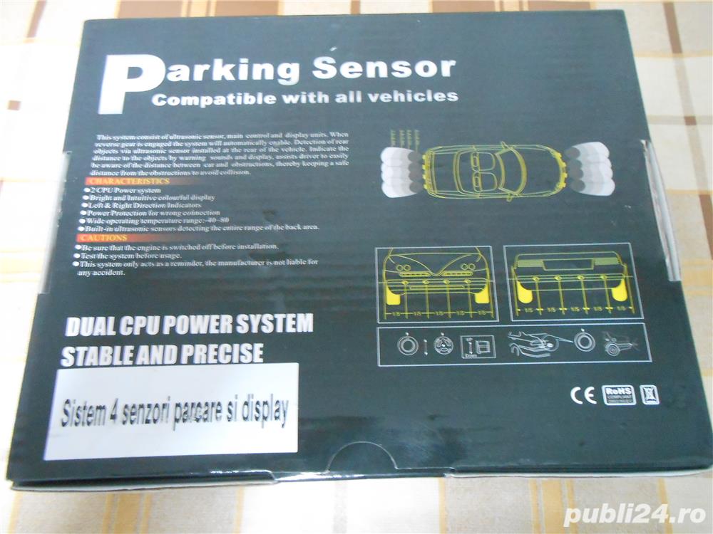 Senzori parcare cu display