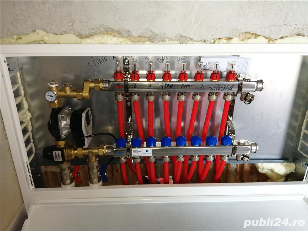 Încălzire în pardoseală 