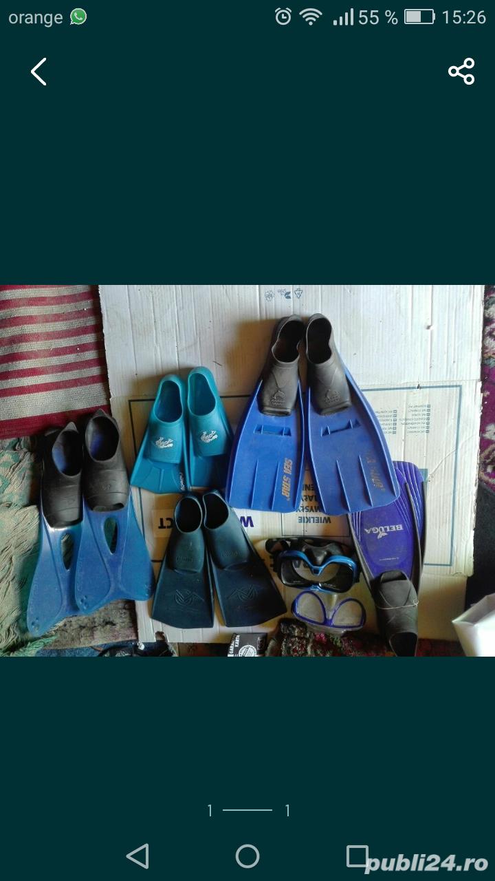 Labe inot, veste de salvare, ochelari, placi