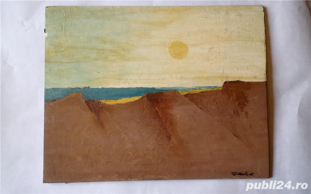 PEISAJ - ulei pe lemn