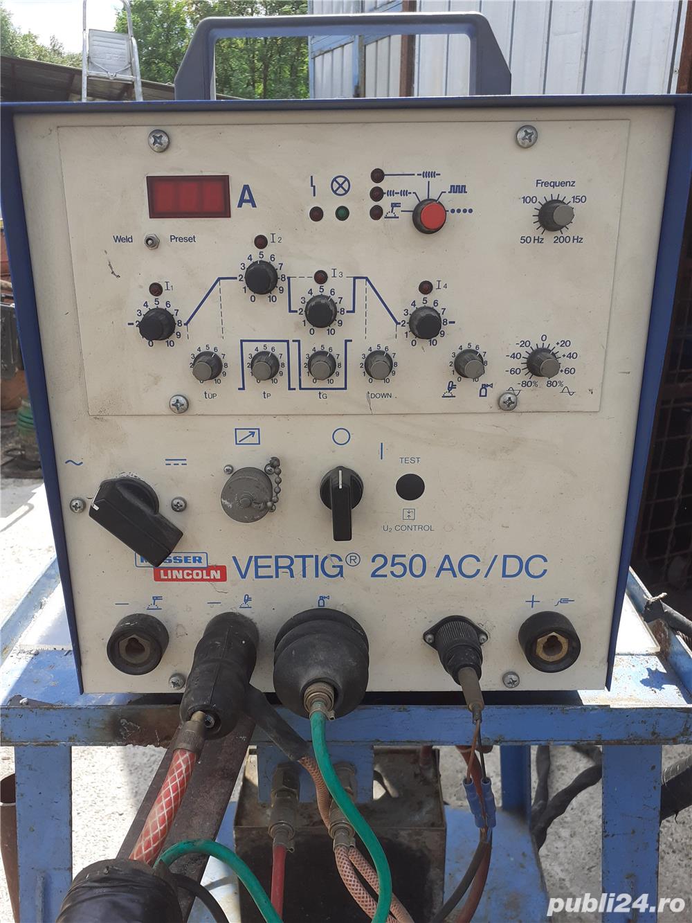 Aparat de sudura invert/vertig lincoln 250ac/dc