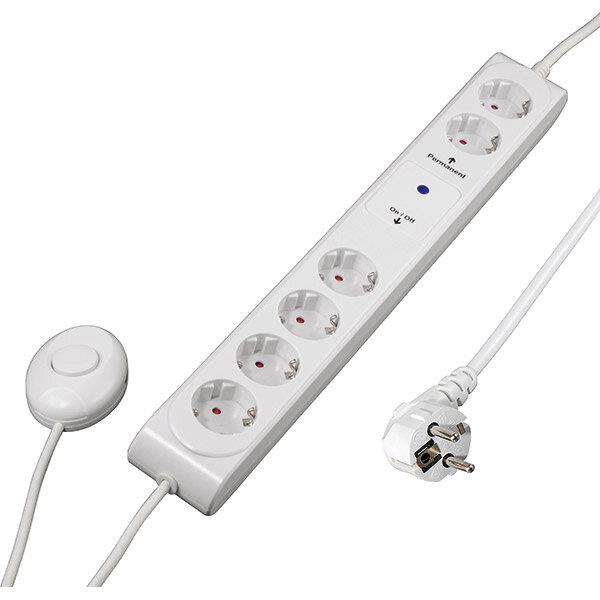 Prelungitor cu intrerupator , 6 prize,