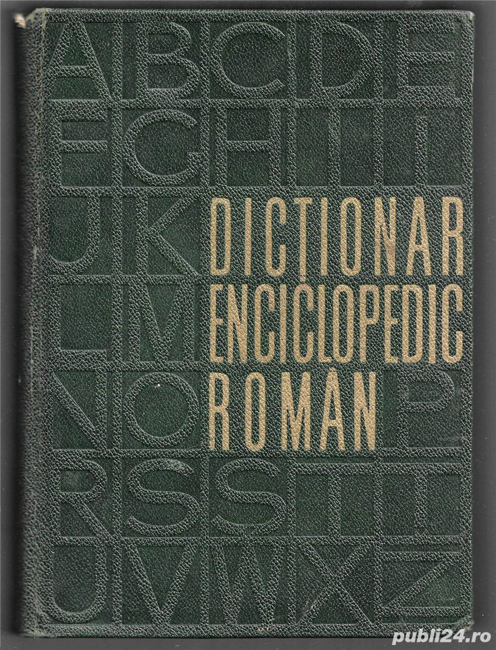 Dictionar Enciclopedic Roman (4 volume)