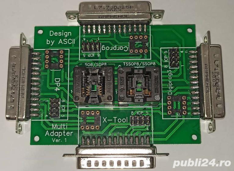 Adaptor DP4, Carprog, Digiprog 3, X-Tool se poate folosi si cu AVDI, VVDI, Beeprog, UPA-USB, ..