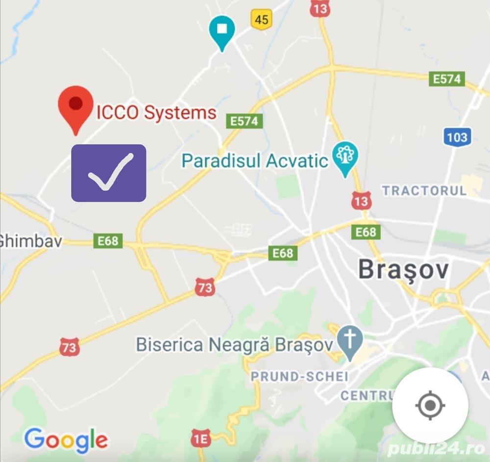 Ghimbav, zona ICCO - Aeroport, teren industrie  comerț  servicii. 