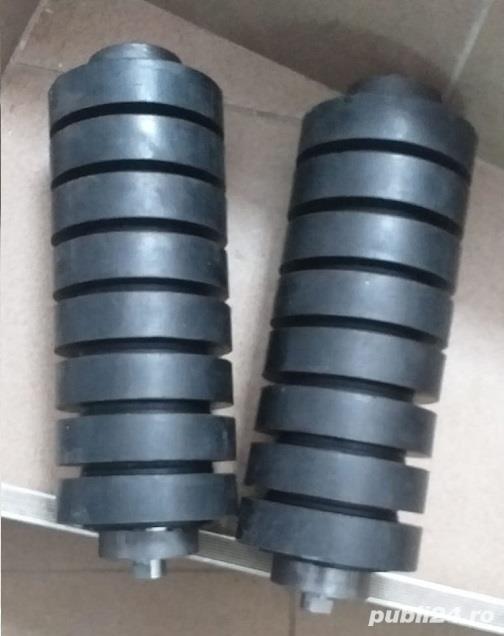 Role simple si cauciucate pentru transportoare cu banda Toata gama. Pret de producator