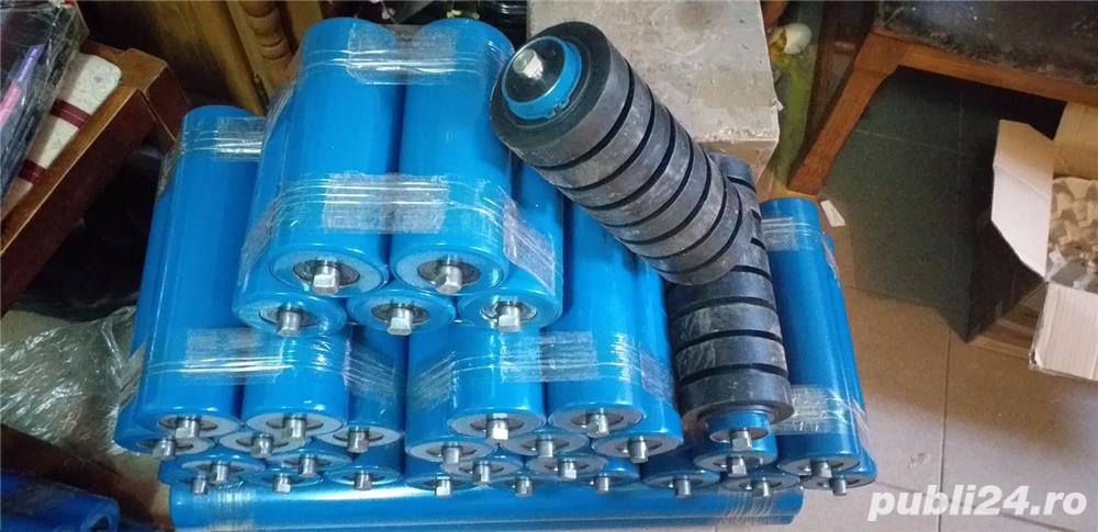 Role si componente de schimb ptr transportoare cu banda din cauciuc