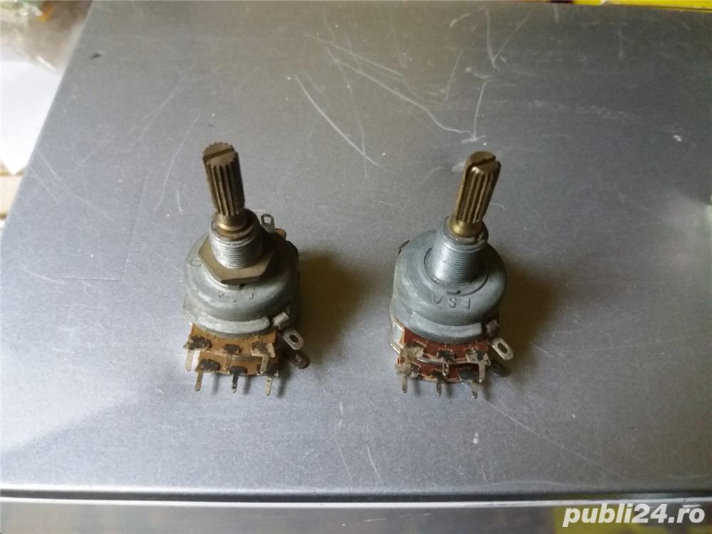 Potentiometri dubli de volum (cu priza pentru loudness) pentru statii romanesti