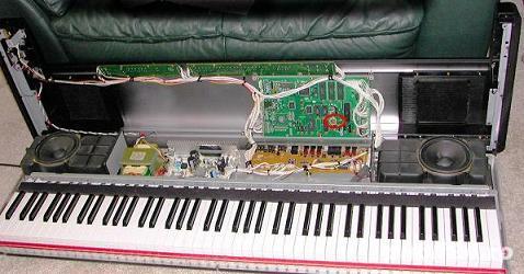 module orga Yamaha , Roland , Casio , Korg , Gem, Technics, Wersi  piese de schimb 