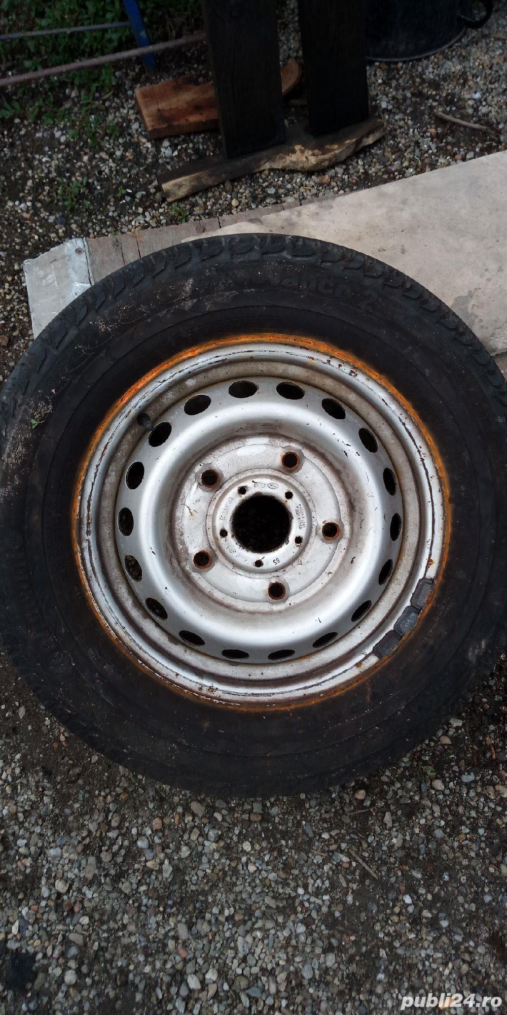 Janta 1buc tabla cu cauciuc 215/65 r15c ford transit