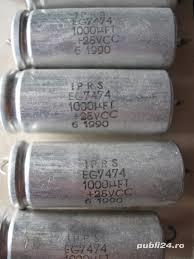 Condensatori electrolitici capacitor montarea în serie IPRS Baneasa Sprague Western Electric