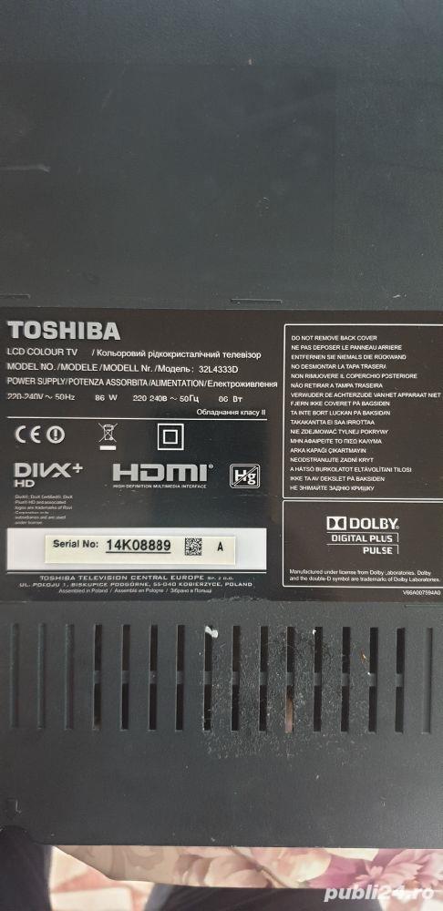 Dezmembrez smart tv Toshiba 32L4333D 