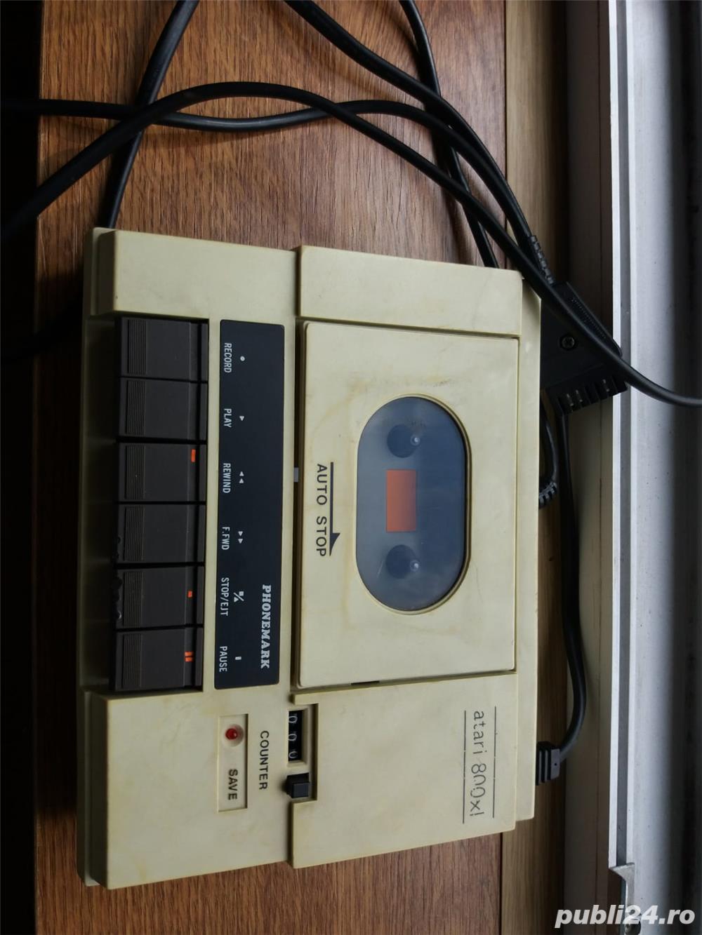 casetofon incarcare jocuri de colectie Atari 800 XL Phonemark_PM-4401A_Atari_Data_Recorder