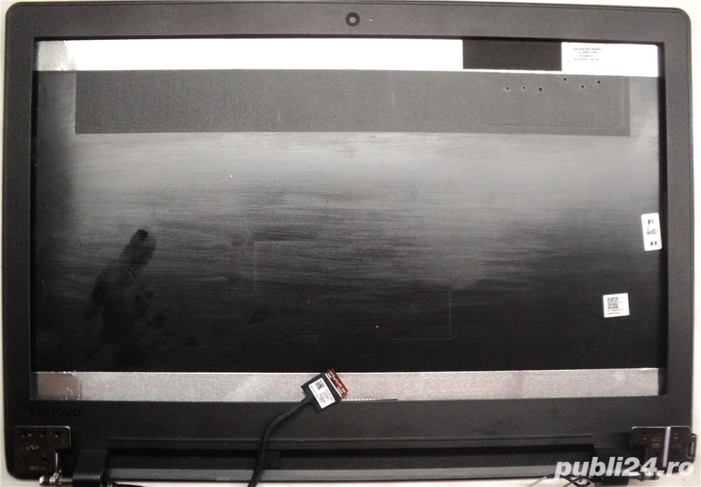 Ansamblu Complet Capac Display + Rama Display + Balamale Laptop Lenovo Ideapad 110