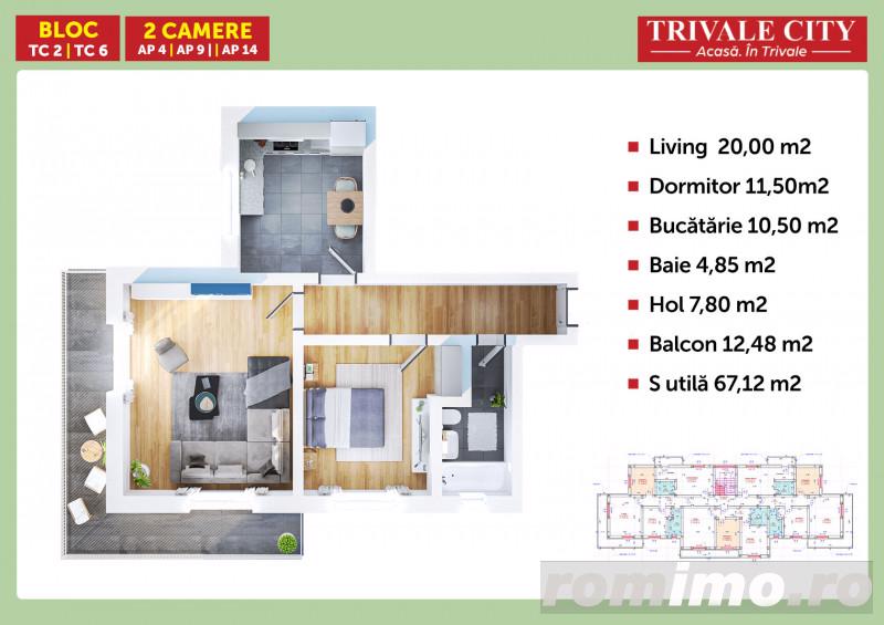 Apartament 2 camere in Trivale City | TC6 2C9 Apartament 2 camere in Trivale City | TC6 2C9