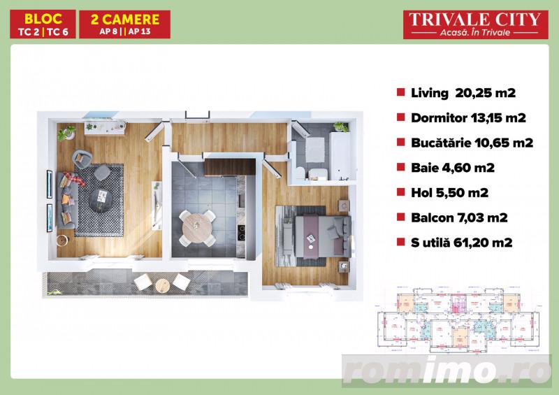 Apartament 2 camere in Trivale City | TC6 2C8 Apartament 2 camere in Trivale City | TC6 2C8