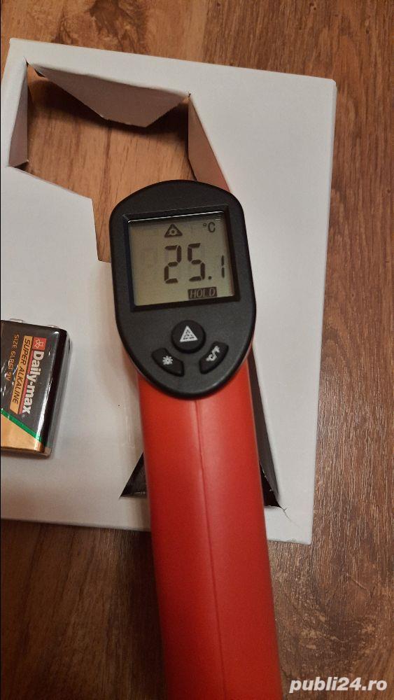 Termometru digital non contact cu infrarosu, Nou !