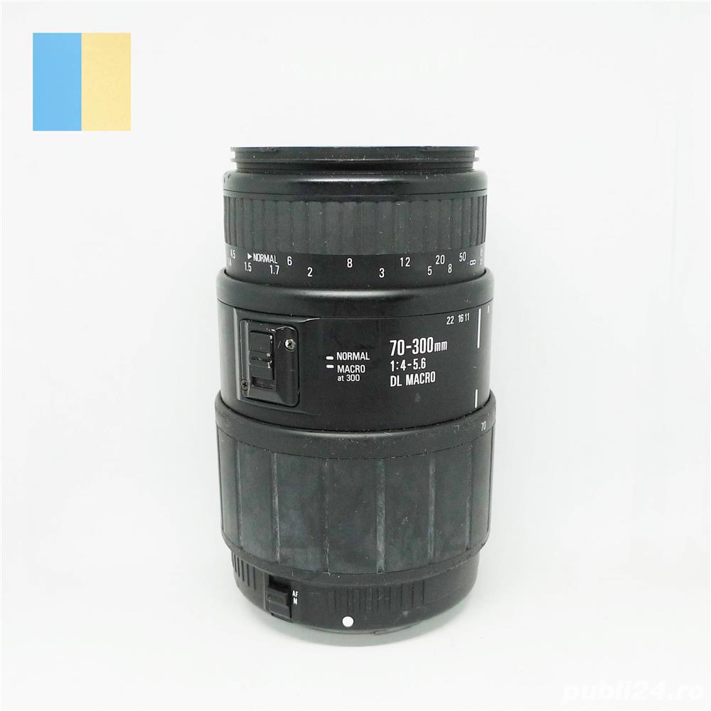 Sigma 70-300mm f/4-5.6 DL Macro Canon EF