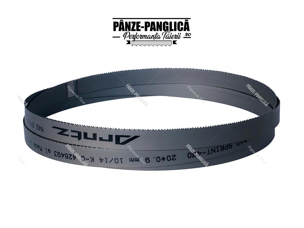 Panza fierastrau cu banda bimetal, 2450X20X10/14 SPRINT, panglica/banzic