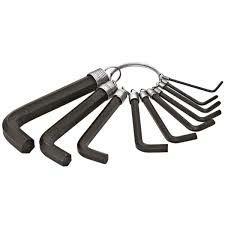 Set chei imbus 1,5-10mm,10 buc.oxidate,la inel. Cheile sunt realizate din otel.Pretul este pe set