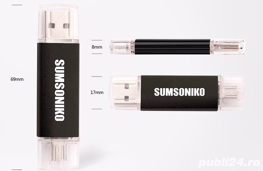 MEMORY STICK dual , 16 Gb, ptr smartphone, tablet, laptop ...