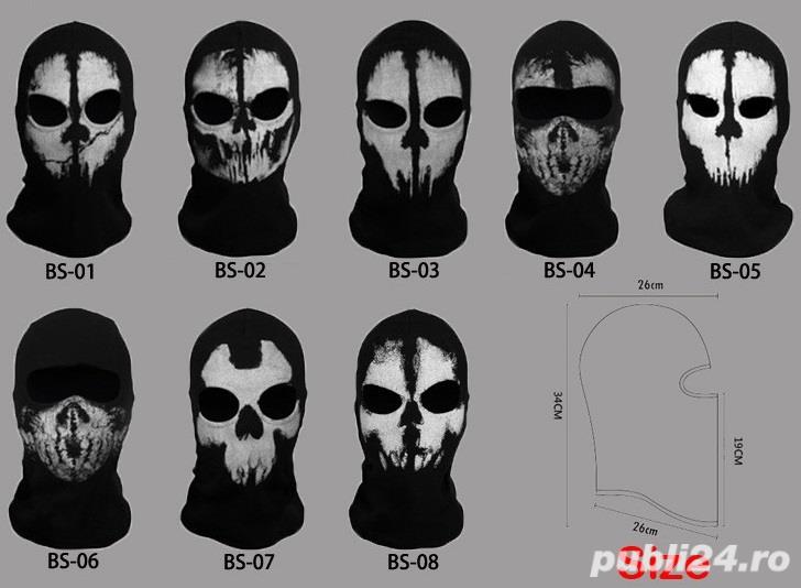 Masca Cagula Call of Duty COD 8 modele paintball airsoft motocicleta ski halloween cosplay +CADOU!