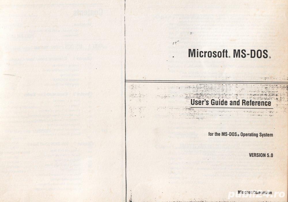 MS-DOS 5.0 - Getting started; User's guide & reference (2 vol.) MS-DOS 5.0 - Getting started; User's guide & reference (2 vol.)