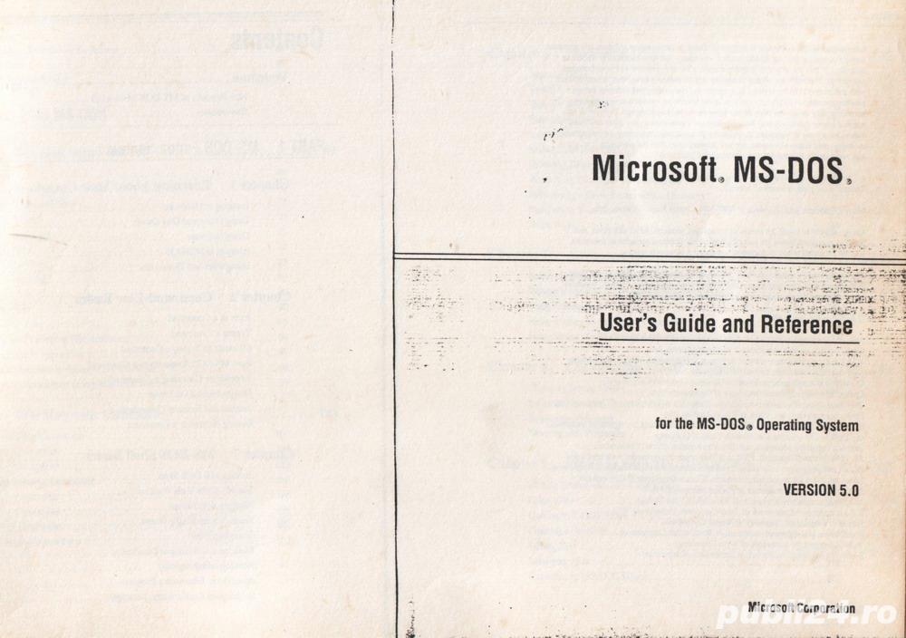 MS-DOS 5.0 - Getting started; User's guide & reference (2 vol.)