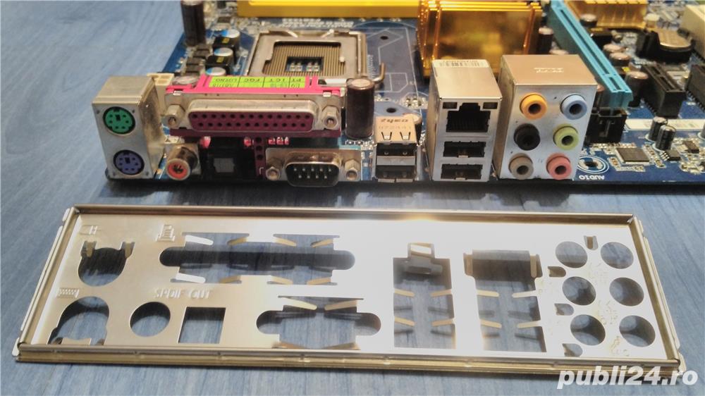 Gigabyte P35-S3L socket 775 DDRII PCIE 16x 7.1 Optical 1394 eSata