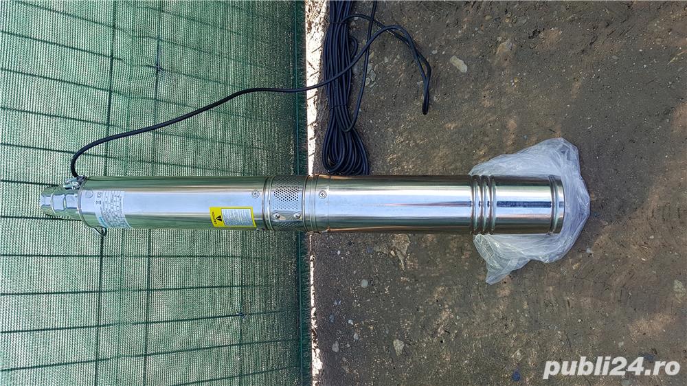 Pompa submersibila inox profesionala pe turbine ptr casa