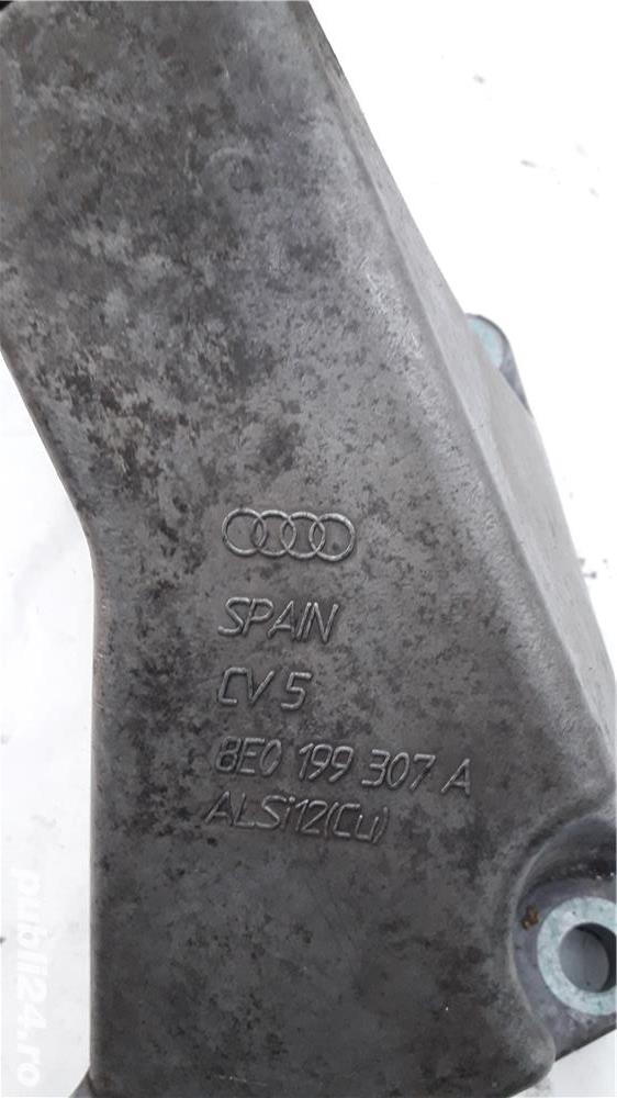 Suport motor original AUDI/VW, Audi A4 B6, 2.0 benzina, 131 CP, motor ALT, 8E0199307A