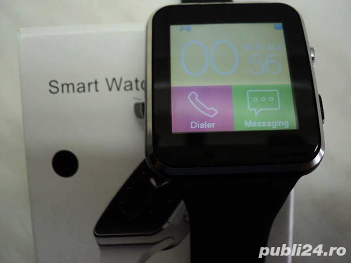 Smart Watch W9, SIM, Black NOU Compatible OS: Android Chipset: MTK6261D Works with Micro SIM