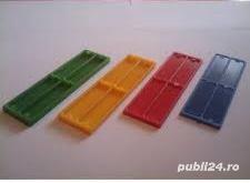 Cale de montaj pentru termopane pana distantier pvc grosimi: 1mm, 2mm, 3mm, 4mm si 5mm, in Otopeni.