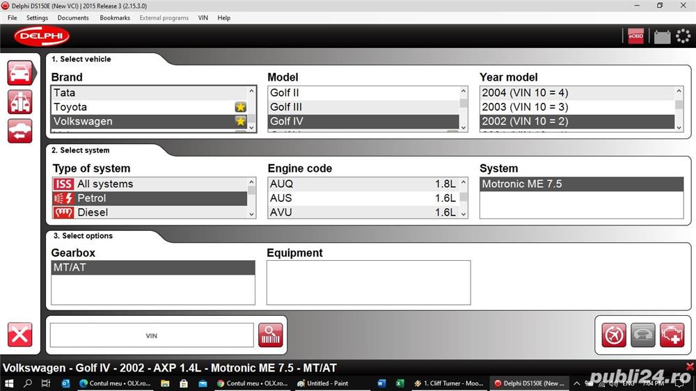 Testare electronica autoturisme