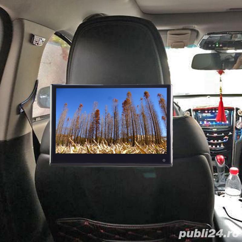 Monitor tetiera android 13.3" tableta smart hdmi usb sd 4k internet wifi leduri si logo selectabile