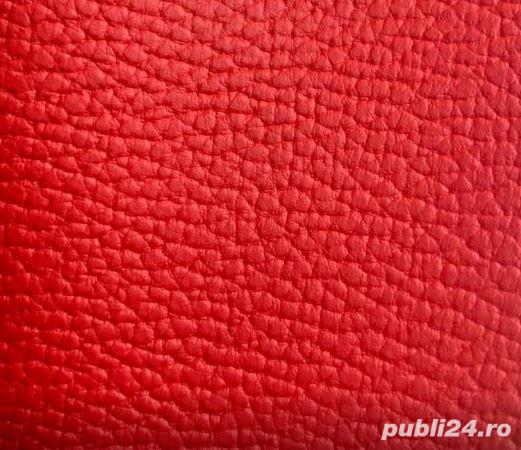 Piele ecologica bizonată roșie