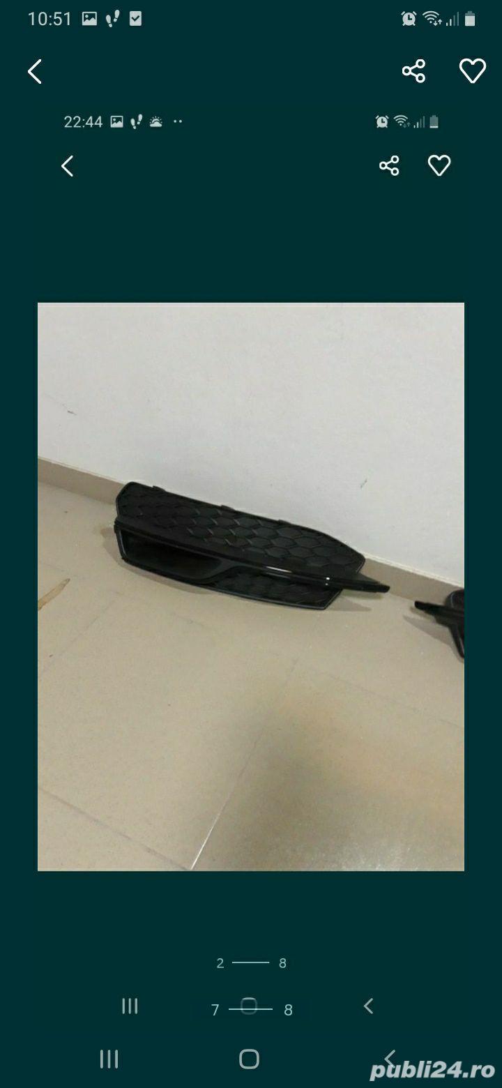 Grila bara fata stanga + dreapta audi A3 Sline 2014-2017