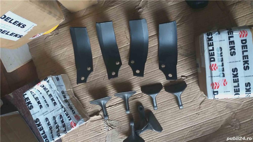 14 buc Cutite noi Freza Deleks 135cm , Italia