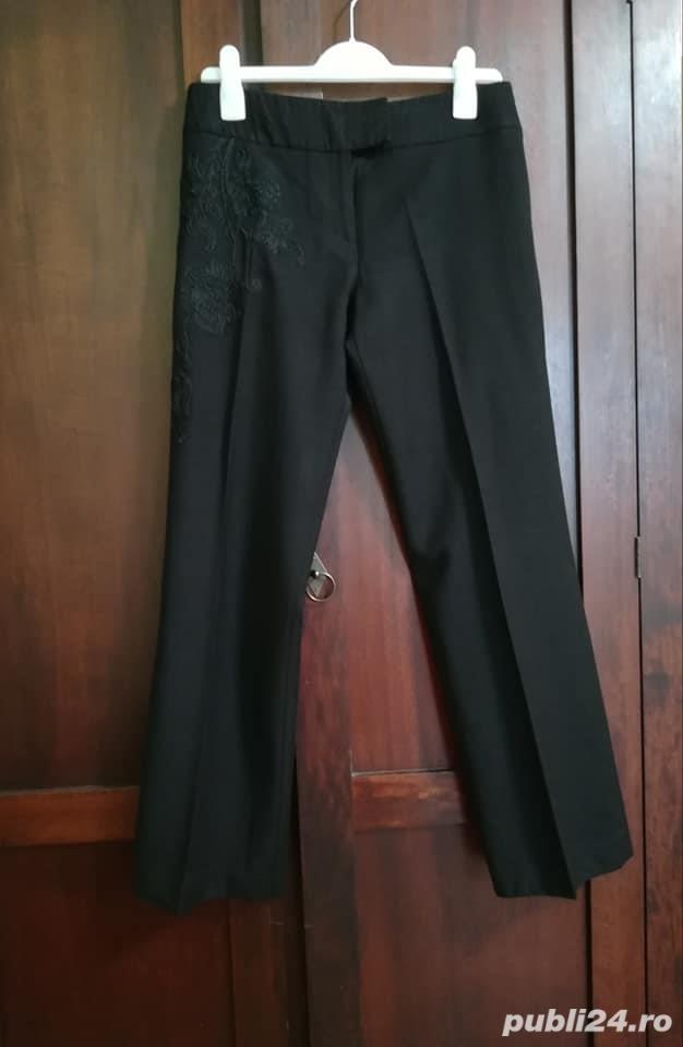 Pantaloni stofa lana fina Karen Millen