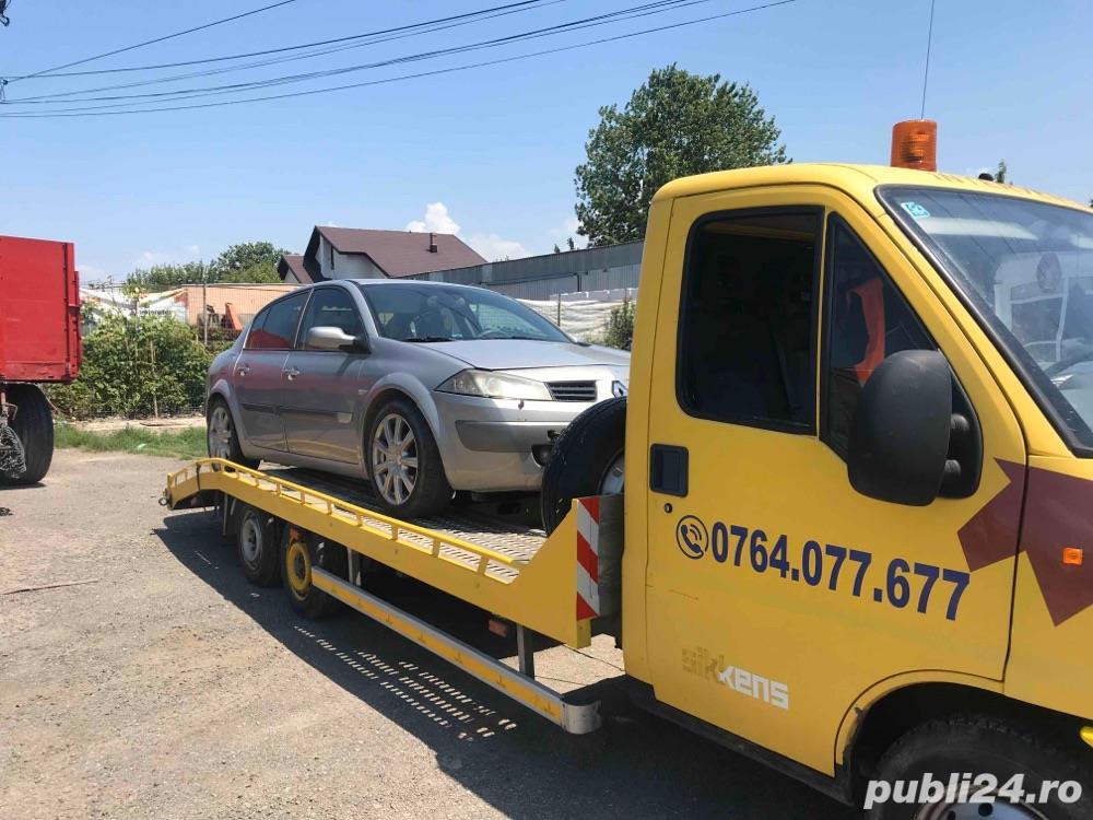 Tractari auto platforma NON STOP Preturi minime