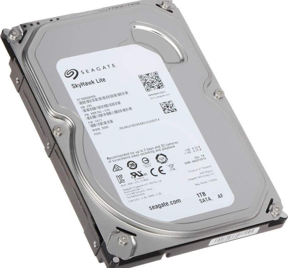 Hard Disk (HDD) 1Tb SATA III Seagate Pentru DVR SkyHawk Surveillance/PC