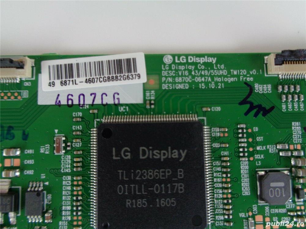 T-con 4607 CG Pentru TV LG 49UH6030 sau 49UH6090