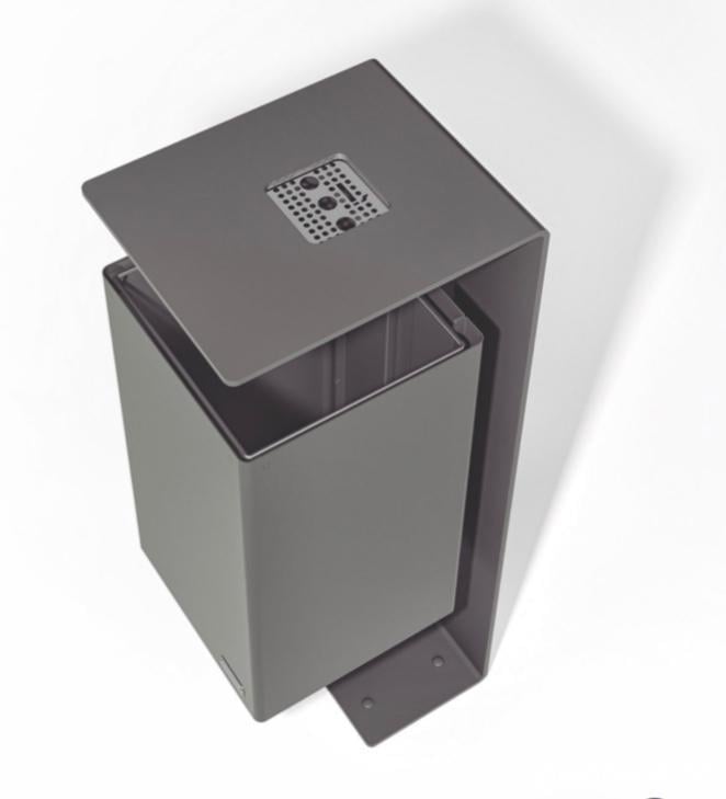 cos de gunoi stradal   cos de gunoi parc 